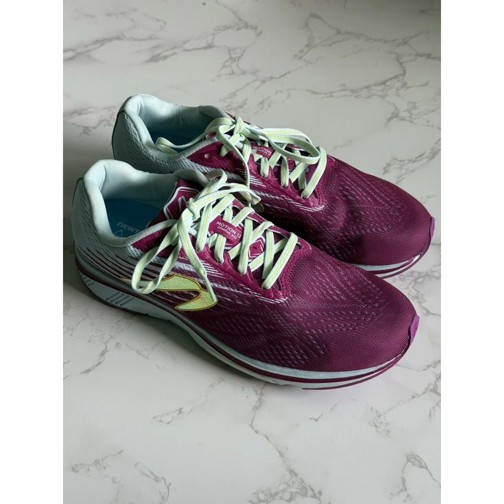 Newton Running Motion 12 Sneakers Womens 10 In Raspberry/Sky Purple Shoes